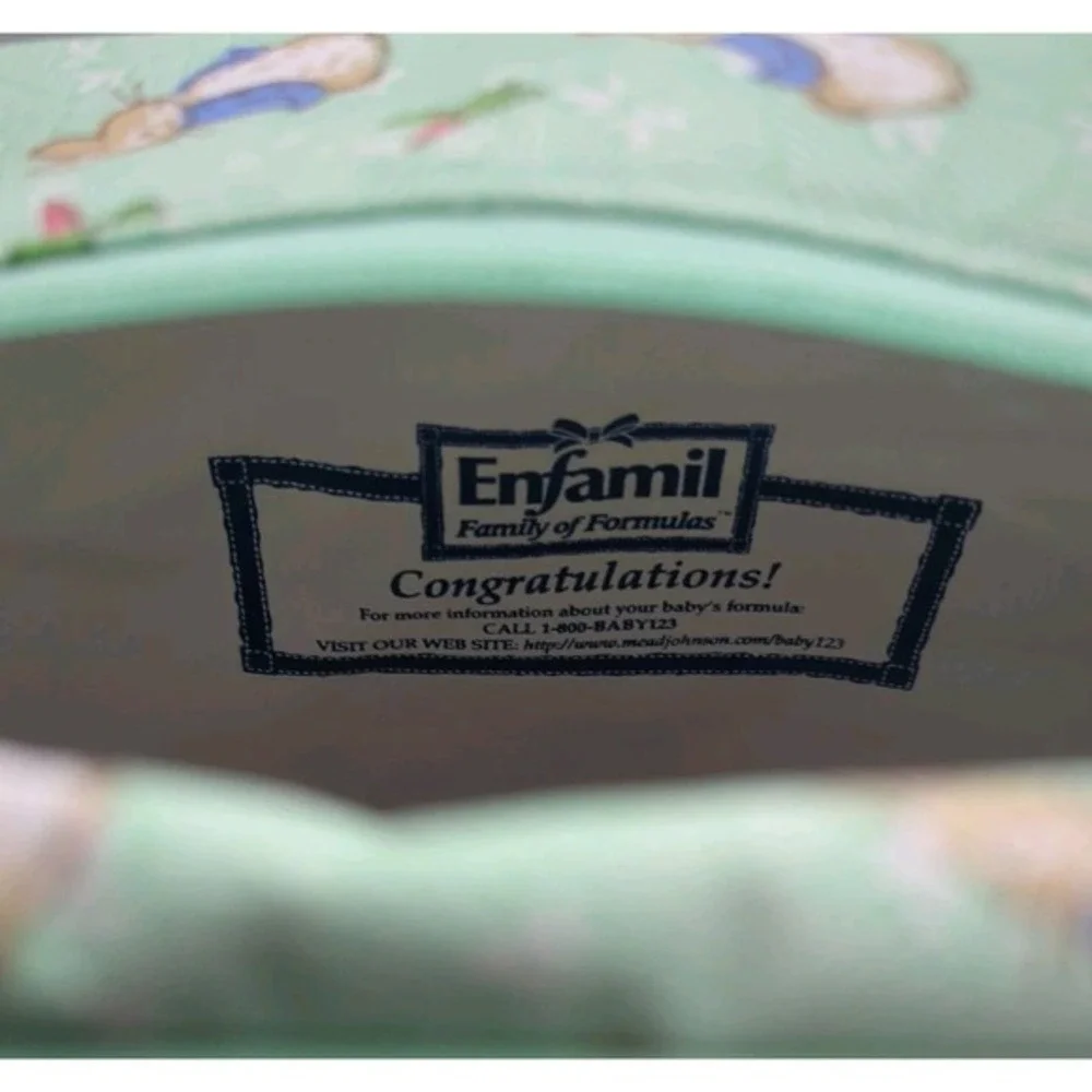 Peter Rabbit Mint Green Baby Diaper Bag